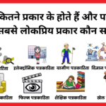 पत्रकार कितने प्रकार के होते हैं और कैसे बनें | पत्रकारिता का सबसे लोकप्रिय प्रकार कौन सा है?
